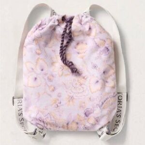 Victoria's Secret Packable Floral Stripe Beach Towel 2 in 1 Convertible Backpack